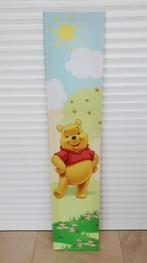 Houten kader met canvas met tekening van Winnie the Pooh, Gebruikt, Ophalen