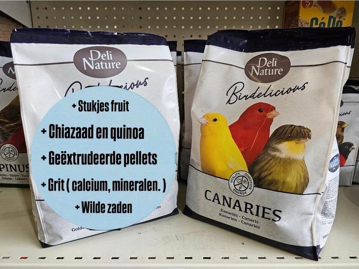 Birdelicious Kanaries 2.5kg - Complete Mengeling Alles in 1, Dieren en Toebehoren, Vogels | Toebehoren, Nieuw, Ophalen