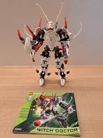 Lego 2283: hero factory “Witch Doctor”, zgan,100% compleet, Ophalen of Verzenden, Zo goed als nieuw, Complete set, Lego
