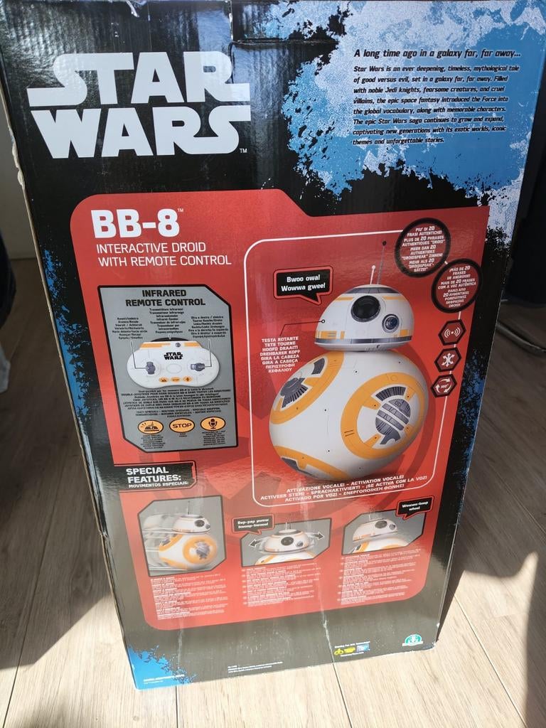 BB-8 - robotje, Ophalen