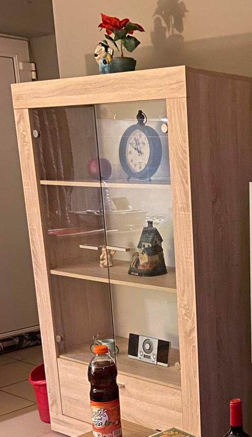 A vendre rapidement Manage, petits prix! Cause Déménagement., Huis en Inrichting, Kasten | Vitrinekasten, Zo goed als nieuw, Glas