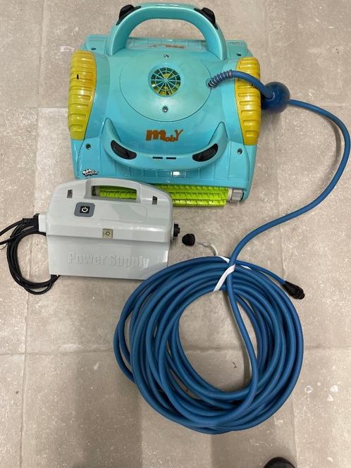 Zwembadrobot Dolphin Moby, Tuin en Terras, Zwembad-toebehoren, Zo goed als nieuw, Overige typen, Ophalen