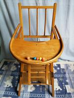 Vintage chaise bébé de 1970, Ophalen, Gebruikt, Meegroeistoel, Afneembaar eetblad