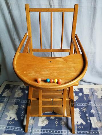 Vintage chaise bébé de 1970 beschikbaar voor biedingen