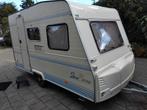 Caravan Caravelair 375 keuringsvrij..Toilet, Caravans en Kamperen, Vast bed, Disselslot, Treinzit, Particulier