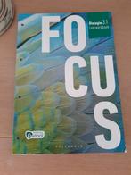 Focus Biologie 3.1 leerwerkboek (inclusief Pelckmans Portaal, ASO, Nederlands, Ophalen of Verzenden, Zo goed als nieuw
