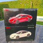 2 x 1/18 Schuco Porsche 911 (991) Carrera, Ophalen of Verzenden, Nieuw, Auto, Overige merken