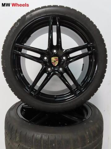 Porsche 19 inch velgen 911 991 MKII 2 en 2 S winterbanden beschikbaar voor biedingen