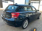 BMW 114i met 79000km in zeer goede staat, Auto's, Euro 5, Zwart, Zwart, Bedrijf