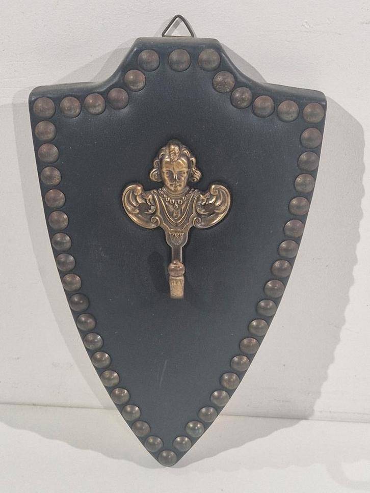 Kleerhanger,  wandkleerhanger of voor handoek . Koper, Antiek en Kunst, Antiek | Kleding en Textiel, Dames, Heren, Kinderen, Ophalen of Verzenden