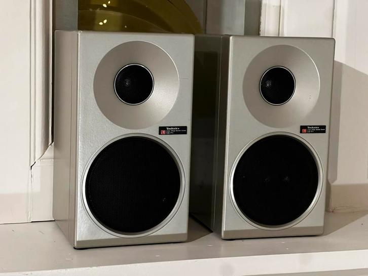 Technics SB-F1 aluminium, Audio, Tv en Foto, Luidsprekerboxen, Zo goed als nieuw, Ophalen of Verzenden