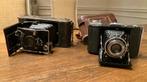Lot van Oude camera s zeiss nikon/camera Varia gauthier, Ophalen of Verzenden, Gebruikt, Kodak