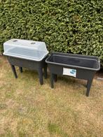 Kruidenbak (perfecte staat) 1 met en 1 zonder deksel, Tuin en Terras, Ophalen