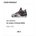 Basket jordan 4 pointure 42.5, Ophalen, Zo goed als nieuw