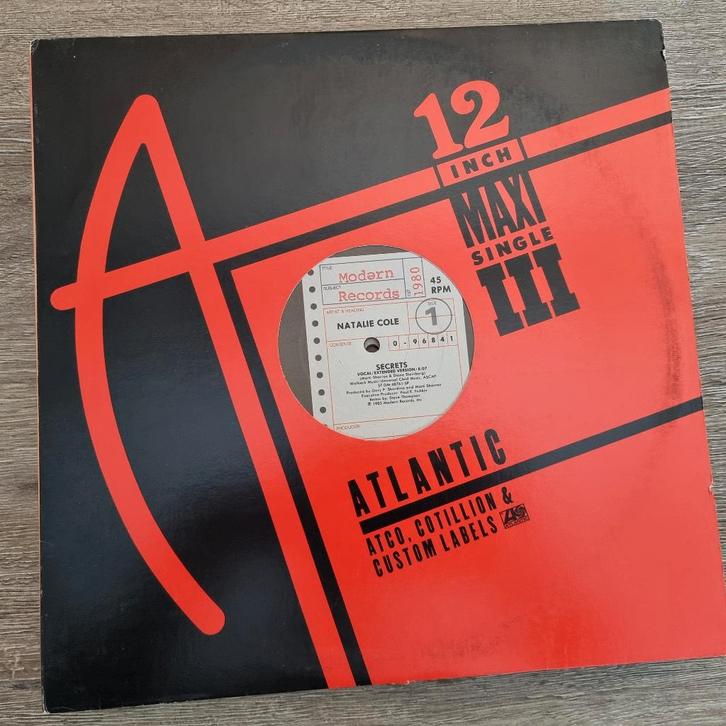 12" Natalie Cole – Secrets, Cd's en Dvd's, Vinyl Singles, Gebruikt, Maxi-single, R&B en Soul, 12 inch, Ophalen of Verzenden
