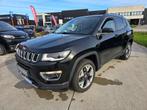 Jeep Compas 1.4 GDI 4x4 Limited Automaat Pano + Garantie, Auto's, Jeep, Automaat, Lane Keeping Assist, Leder en Stof, Zwart