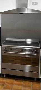 Cuisinière four taque piano SMEG électrique tri, Electroménager, Comme neuf, Électrique