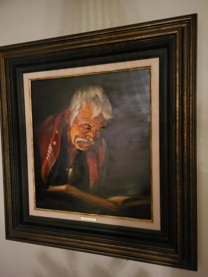 Schilderij van Freddy Baeten, Antiek en Kunst, Kunst | Schilderijen | Klassiek, Ophalen