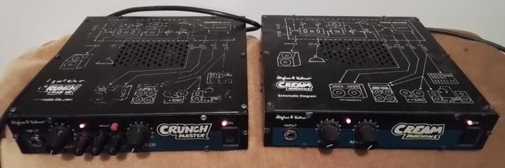 Roommachine en Crunch Master, Muziek en Instrumenten, Versterkers | Bas en Gitaar, Gebruikt, Gitaar, Minder dan 50 watt, Ophalen