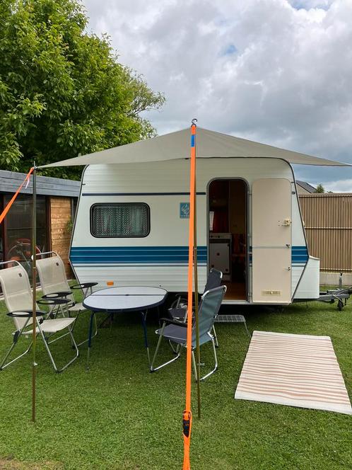 Verhuur/te huur: retro caravan 3pers <750kg rijbewijs B, Caravans en Kamperen, Caravanaccessoires, Ophalen