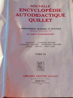 Encyclopédies autodidacte quillet l enseignement moderne, Livres, Série complète, Général, Enlèvement, Utilisé