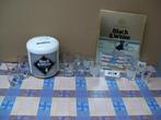 Black & White Whisky - Spiegel Glas Glazen Karaf ijsemmer, Verzamelen, Ophalen