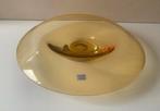 Fantastisch mooie okergele glazen schaal van Schott Zwiesel, Antiek en Kunst, Ophalen