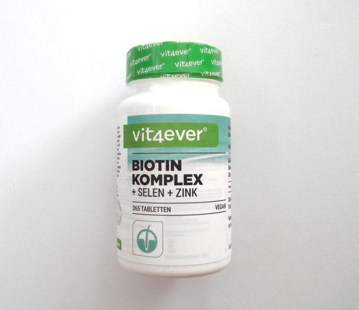 Complexe biotine zinc sélenium Vit4ever - 365 comprimés, Sport en Fitness, Gezondheidsproducten en Wellness, Nieuw, Ophalen of Verzenden