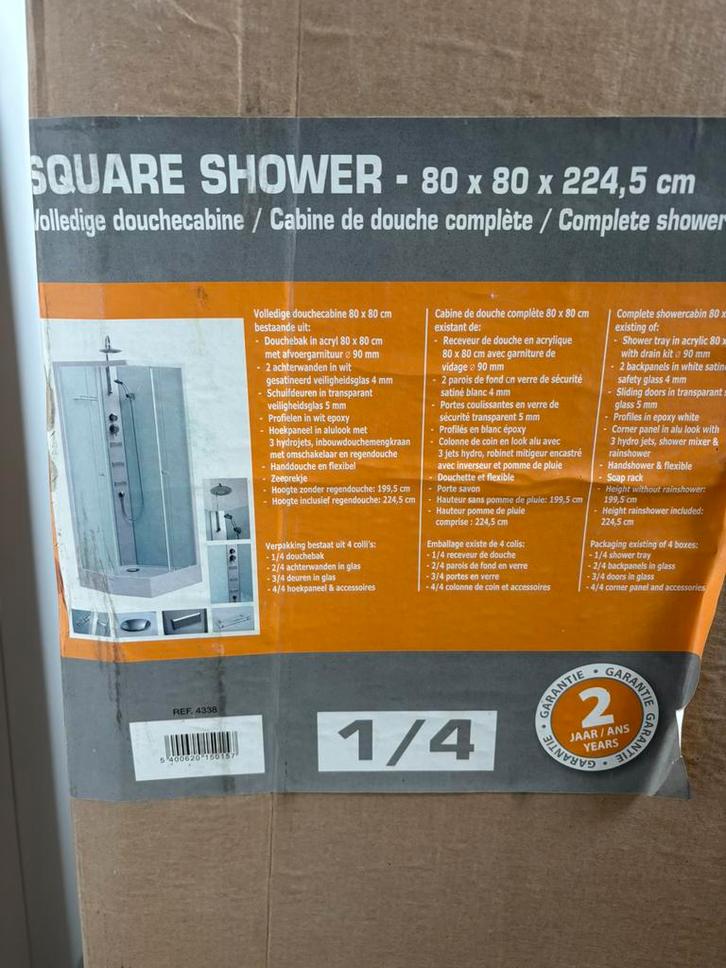 Volledige douchecabine, Huis en Inrichting, Badkamer | Badkamermeubels, Nieuw, Overige typen, Ophalen