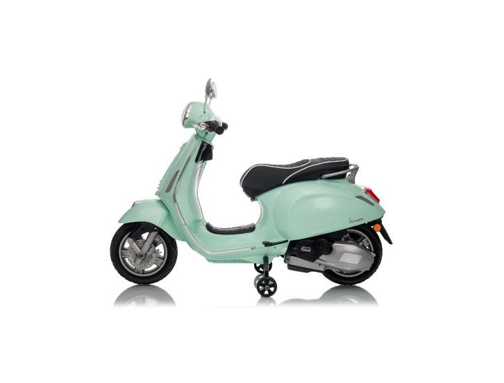 Elektrische Kinderscooter 12V – Vespa Primavera | MintGroen, Kinderen en Baby's, Speelgoed | Buiten | Accuvoertuigen, Nieuw, Ophalen of Verzenden