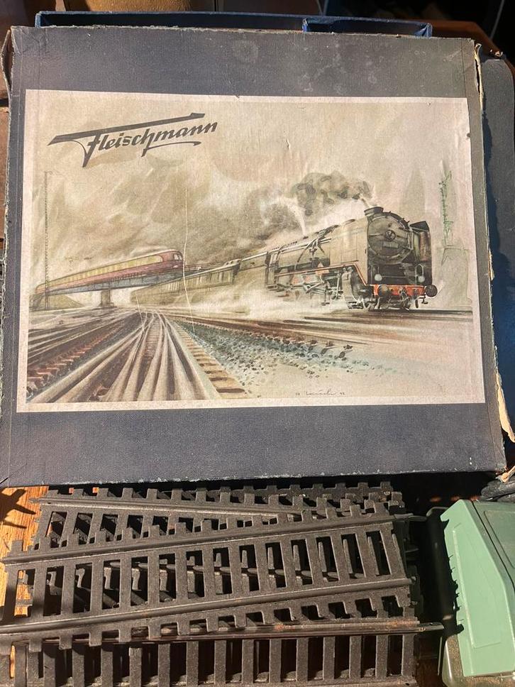 Fleischmann elektrische trein 1949, Verzamelen, Spoorwegen en Tram, Zo goed als nieuw, Trein, Ophalen of Verzenden