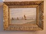 Olie op doek : prachtige Marine van josef schakewits, Antiek en Kunst, Kunst | Schilderijen | Klassiek, Ophalen