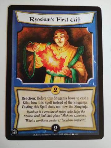 Legend of the 5 rings: Ryoshun's First Gift