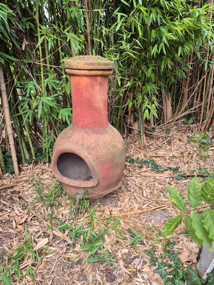 RUSTIEKEN TUINKACHEL.., Tuin en Terras, Tuinhaarden, Zo goed als nieuw, Ophalen