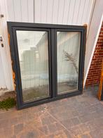 Aluminium kozijn dubbel glas, Doe-het-zelf en Bouw, Raamkozijnen en Schuifdeuren, Ophalen, Zo goed als nieuw, Aluminium