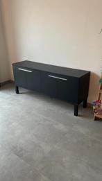 BJURSTA Buffet brun noir, Maison & Meubles, Armoires | Buffets, 150 à 200 cm, 25 à 50 cm, Autres essences de bois, Avec tiroir(s)