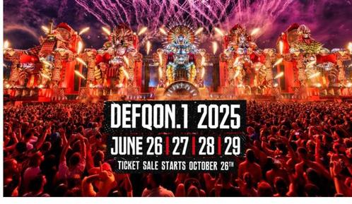 2 Defqon weekend tickets te koop, Tickets en Kaartjes, Evenementen en Festivals