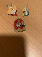 3 retro Pins van Bugs bunny 3€ stuk of 7,50€ lot, Ophalen of Verzenden, Zo goed als nieuw