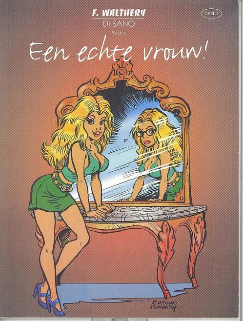 Een echte vrouw - Deel 2 (Walthery/Di Sano)., Boeken, Stripverhalen, Zo goed als nieuw, Eén stripboek, Ophalen of Verzenden