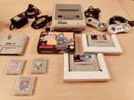 Lot SNES console, SNES games en GB games + Super GameBoy, Ophalen of Verzenden, Gebruikt