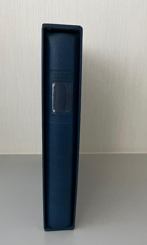 Lindner Postzegels Album Blauw + Cassette, Postzegels en Munten, Postzegels | Toebehoren, Verzamelalbum, Ophalen of Verzenden