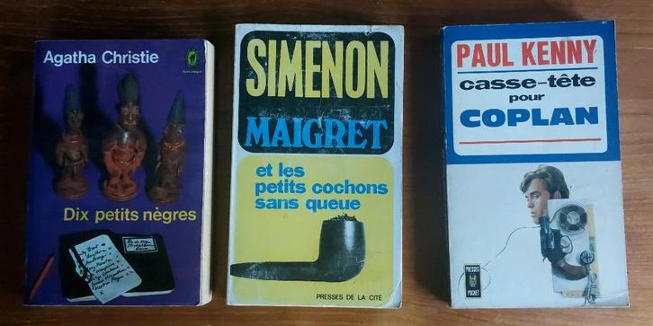 Boek - Misdaad - Frans, Boeken, Detectives, Gelezen, Ophalen of Verzenden