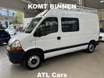 Renault Master DUBBELKABINE | 6+1 PERS | 1STE EIGENAAR | GAR, Auto's, Renault, Stof, Gebruikt, https://public.car-pass.be/vhr/3bc87122-f8b3-4d21-8647-1c61dbddb282