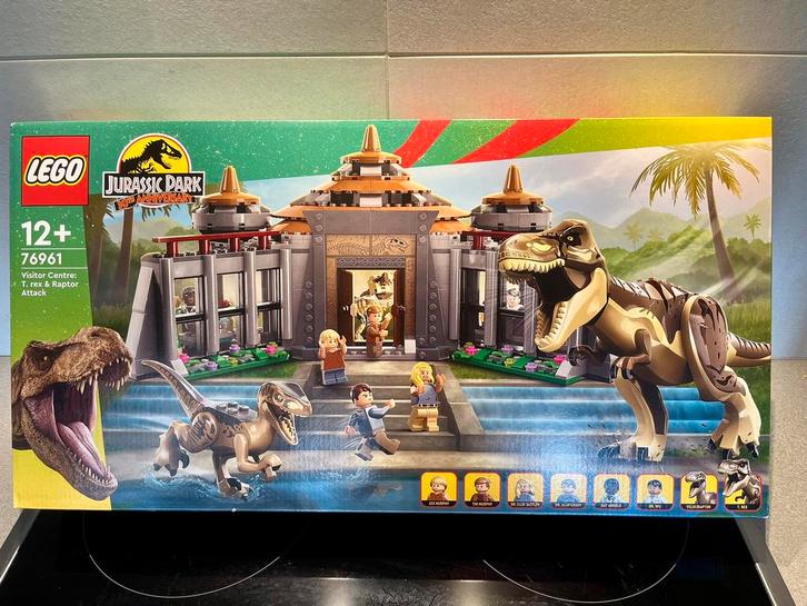 Lego 76961 Bezoekerscentrum: T. rex & raptor aanval nieuw, Kinderen en Baby's, Speelgoed | Duplo en Lego, Nieuw, Lego, Complete set