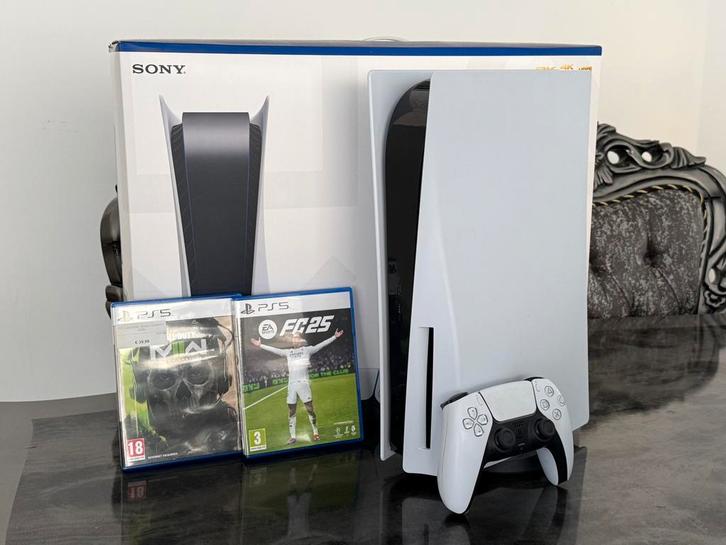 PS5 DISC, Games en Spelcomputers, Spelcomputers | Sony PlayStation 5, Zo goed als nieuw, Ophalen