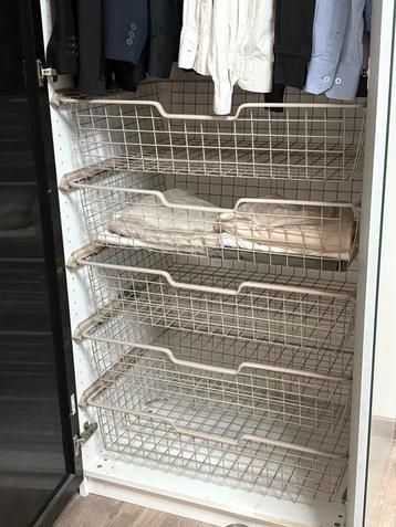 Ikea - PAX - lade draadmand - 75x58 - meerdere stuks, Comme neuf, Enlèvement, 50 à 100 cm, Métal