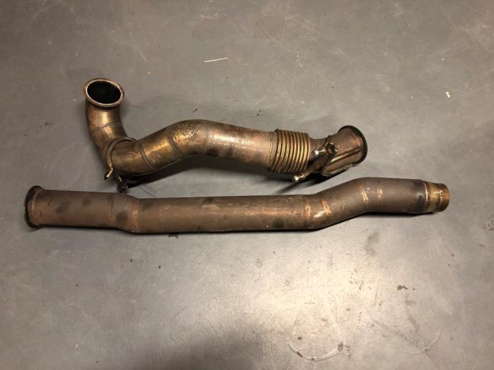 Uitlaat voorpijp van een Volkswagen Golf, Auto-onderdelen, Uitlaatsystemen, Volkswagen, Gebruikt, 3 maanden garantie, Ophalen of Verzenden
