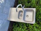 Afwasbak inox, Huis en Inrichting, Ophalen, Gebruikt