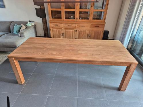 Teak buffetkast-tafel-salontafel-TV-meubel, Huis en Inrichting, Complete eetkamers, Zo goed als nieuw, Ophalen