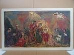 Schilderij Heilige Familie schilderij Limburgse kunst 1950, Antiek en Kunst, Ophalen of Verzenden